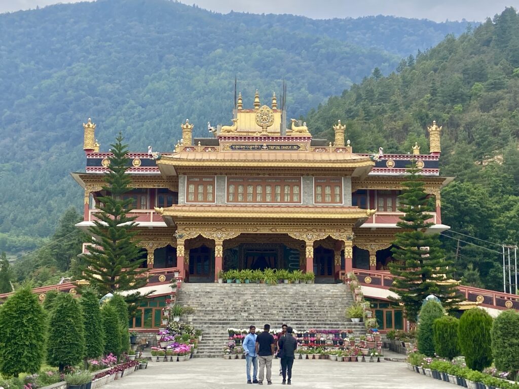 TDL Buddhist Monastery, Dirang, Arunachal Pradesh, North East India.