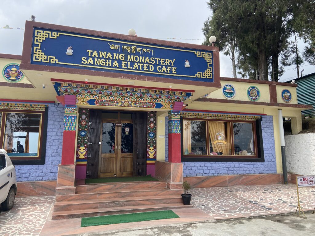Tawang Monastery Cafe, Tawang Monastery, Tawang, Arunachal Pradesh, North East India.