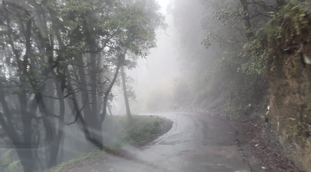 Road to Bir, Himachal Pradesh